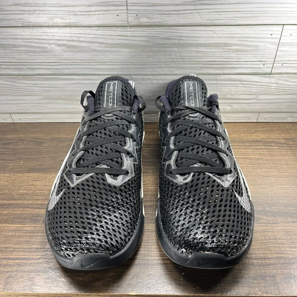 Nike Metcon 6 Men's Black White Shoes - Men's Size 8.5